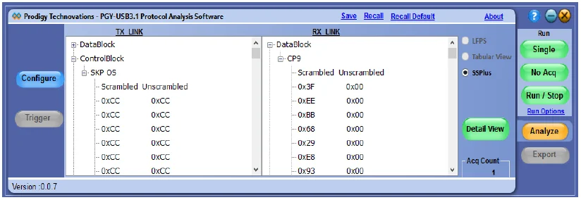 USB-3.1 Software