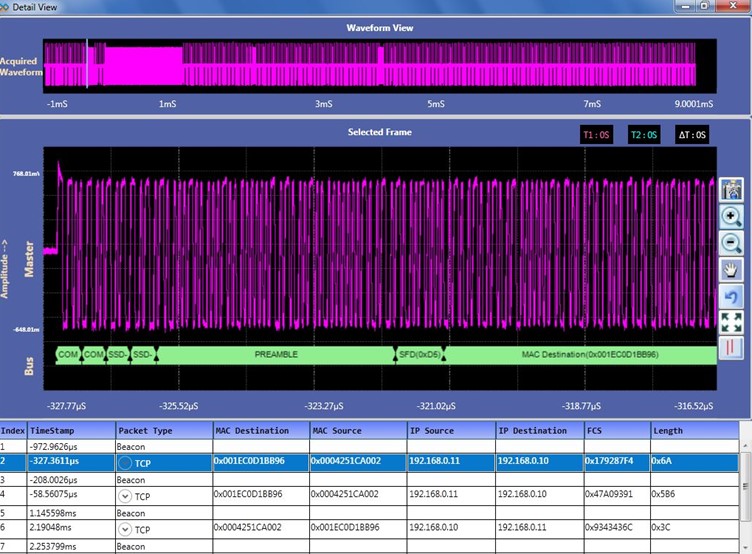 10baset1s Software Detail View