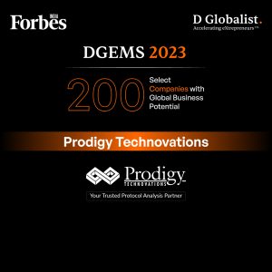 Forbes India Dgems 2023 Prodigy technovations 200 select companies with global business potential