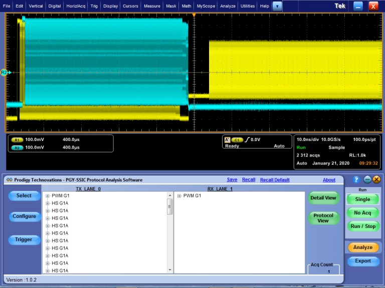 SSIC Protocol Decode Software